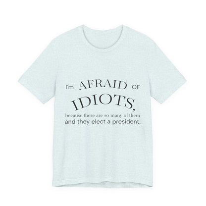 Camiseta Frase Irônica em Inglês | Quote Humor Político T-Shirt