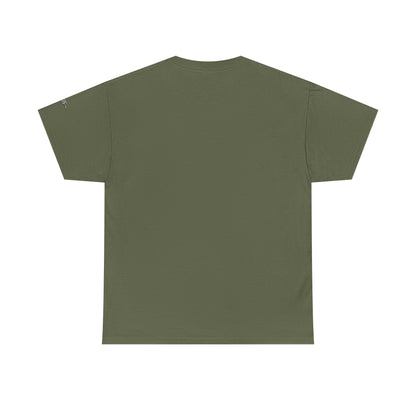 Camiseta inspiradora com citações portuguesas — "Pense, crie, mova-se..."