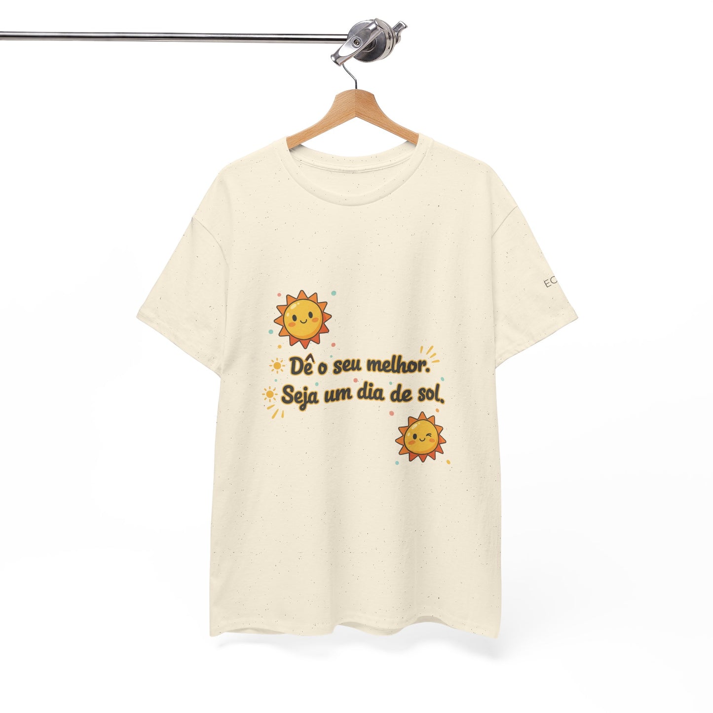 Camiseta Luz Serena – Poema de Esperança em Algodão