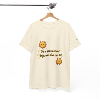 Camiseta Luz Serena – Poema de Esperança em Algodão