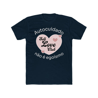 Bedrucktes T-Shirt „Self Love Club“ | Selfcare Azirrague