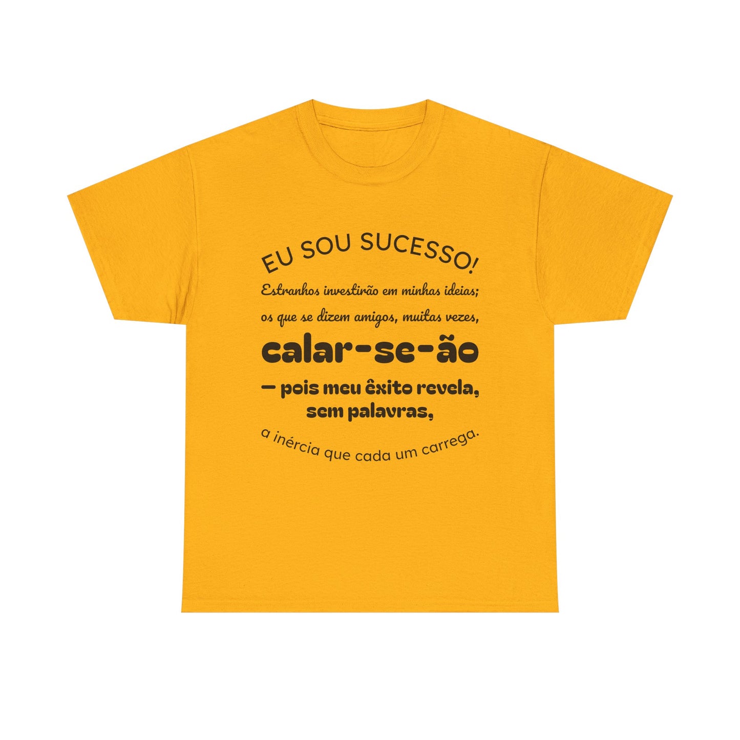 Camiseta estampada unissex Let Your Swords | Azirrague