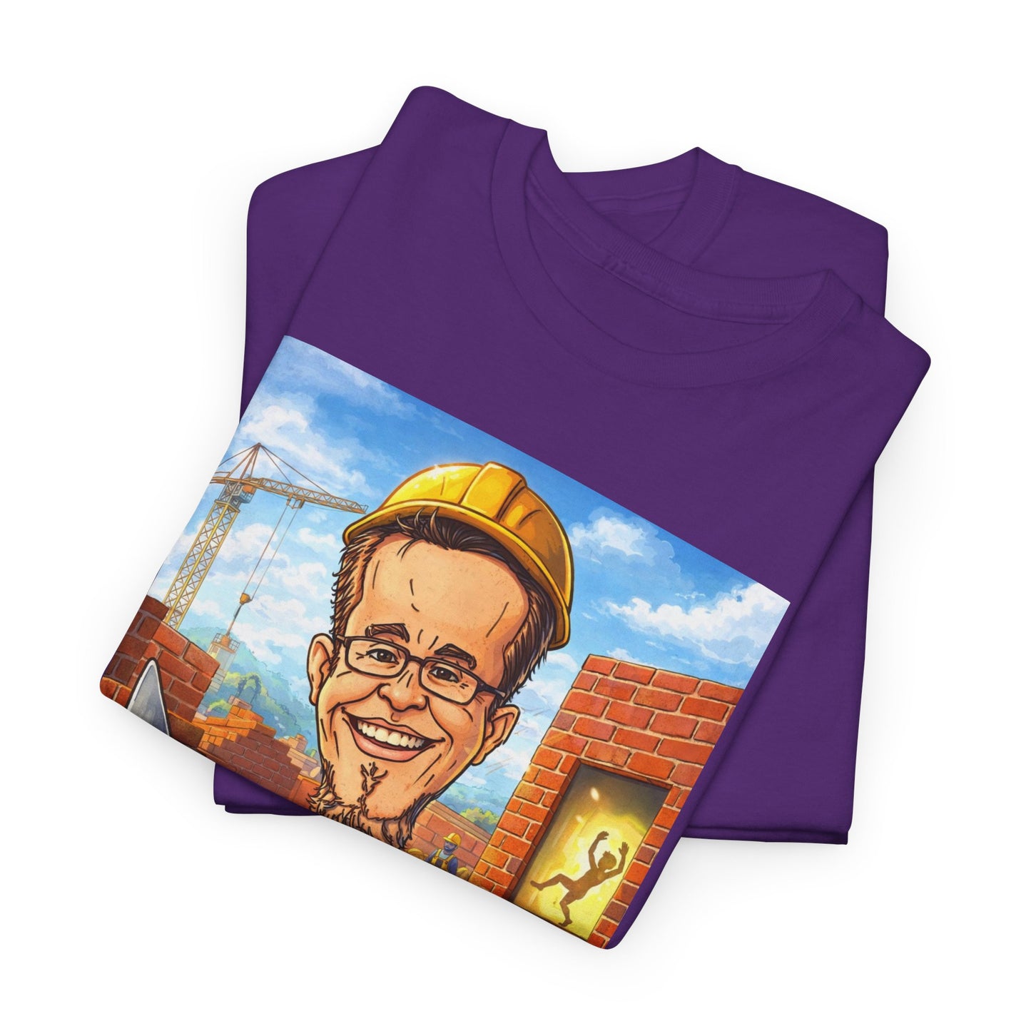 Camiseta Azimur com Frase de poder "Eu construo as paredes para que o Espírito possa dançar dentro delas."
 – Algodão Premium