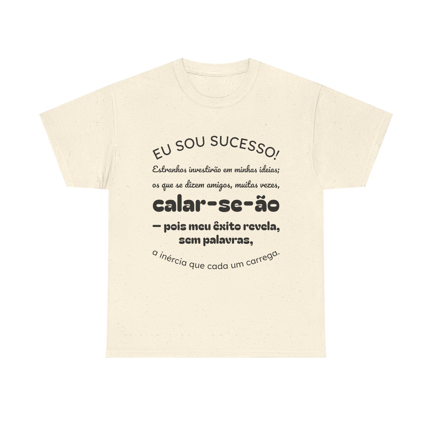 Camiseta estampada unissex Let Your Swords | Azirrague