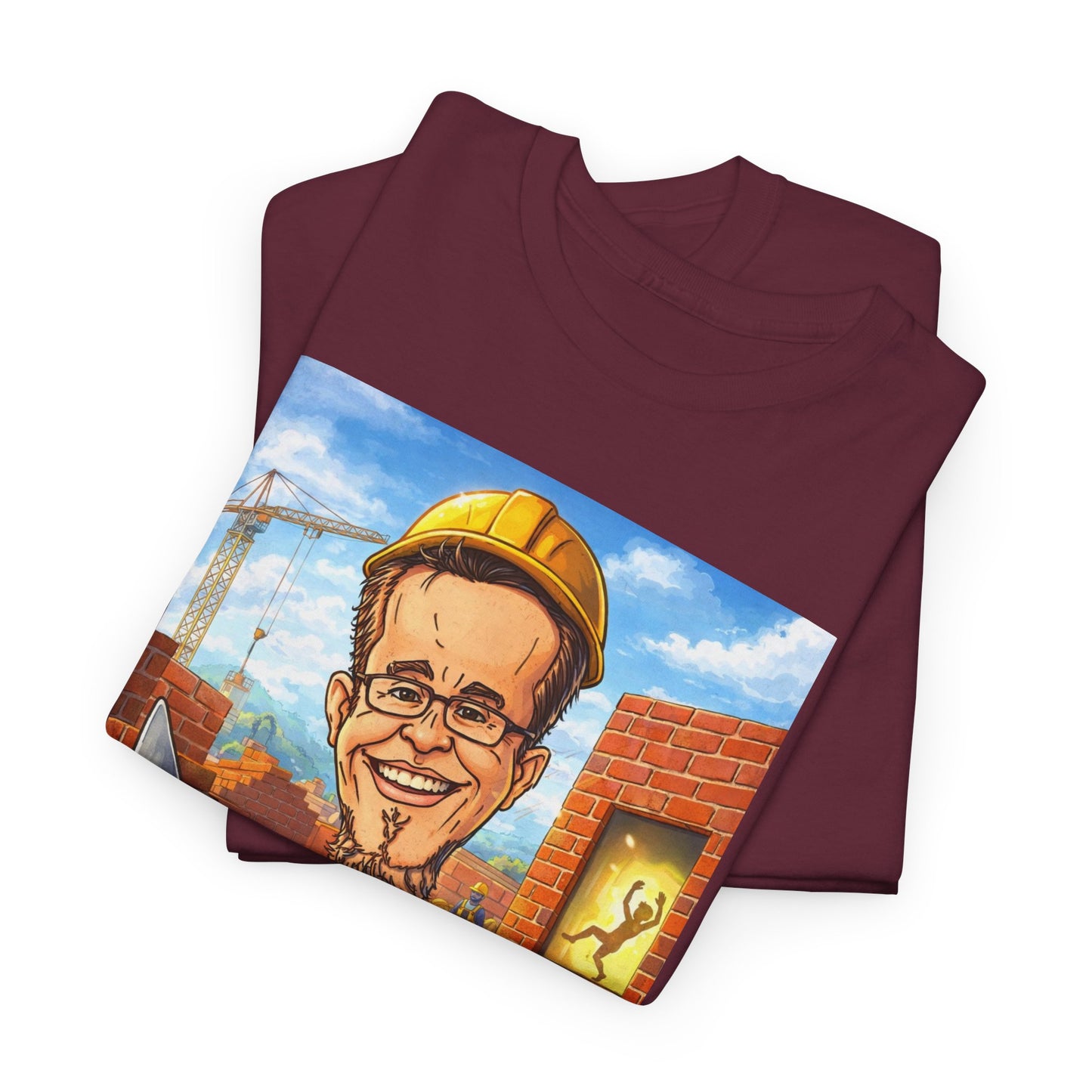 Camiseta Azimur com Frase de poder "Eu construo as paredes para que o Espírito possa dançar dentro delas."
 – Algodão Premium