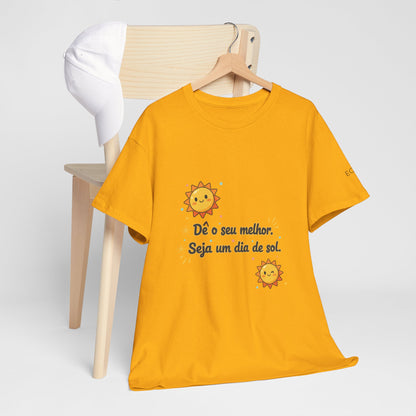 Camiseta Luz Serena – Poema de Esperança em Algodão