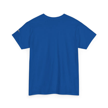 Camiseta inspiradora com citações portuguesas — "Pense, crie, mova-se..."