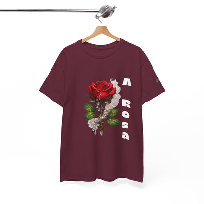 Camiseta Poema Azirrague — Rosa, Espinho e Amor