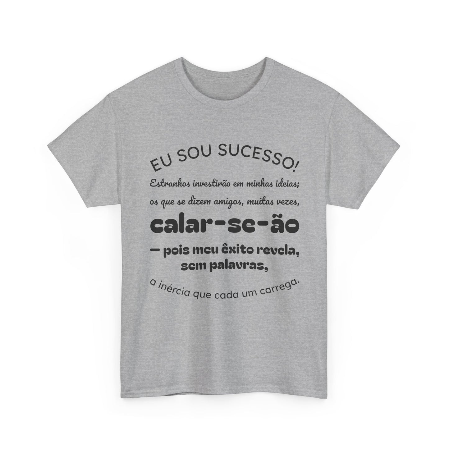 Camiseta estampada unissex Let Your Swords | Azirrague