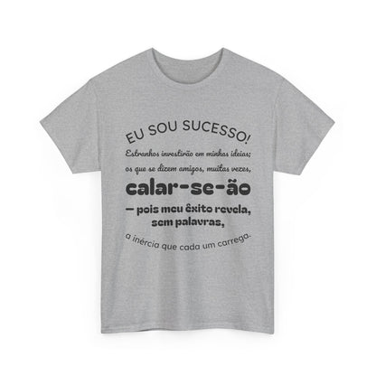 Camiseta estampada unissex Let Your Swords | Azirrague