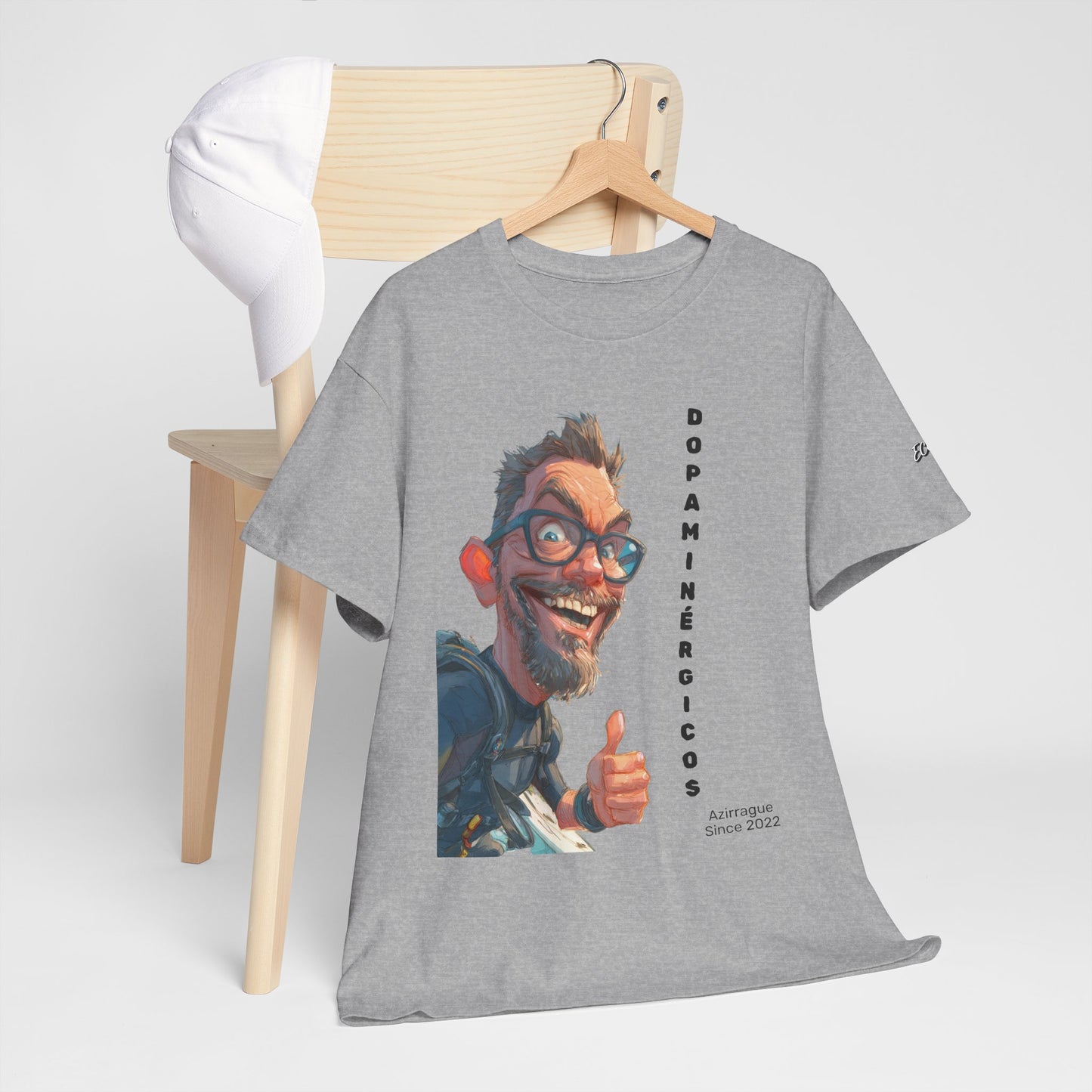 Camiseta Dopaminérgicos — Visão e Mente Profundas | Azimur