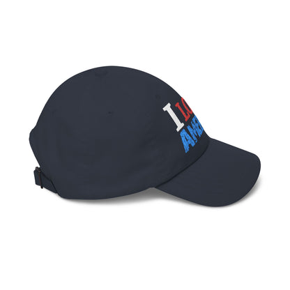 Boné Dad Hat Bordado Love 'Merica | Algodão Premium Ajustável