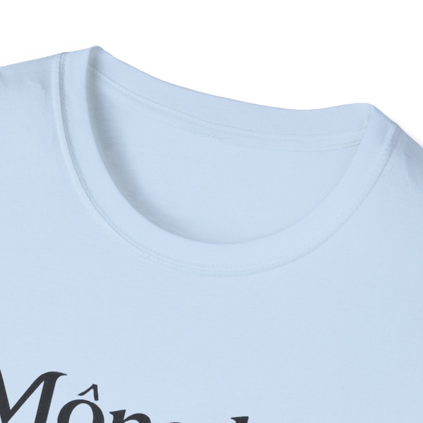 Mônada — Camiseta com estampa filosófica "EU = (0,0)"