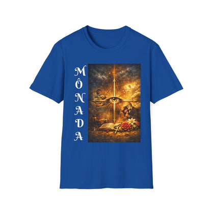 Mônada — Camiseta com estampa filosófica "EU = (0,0)"