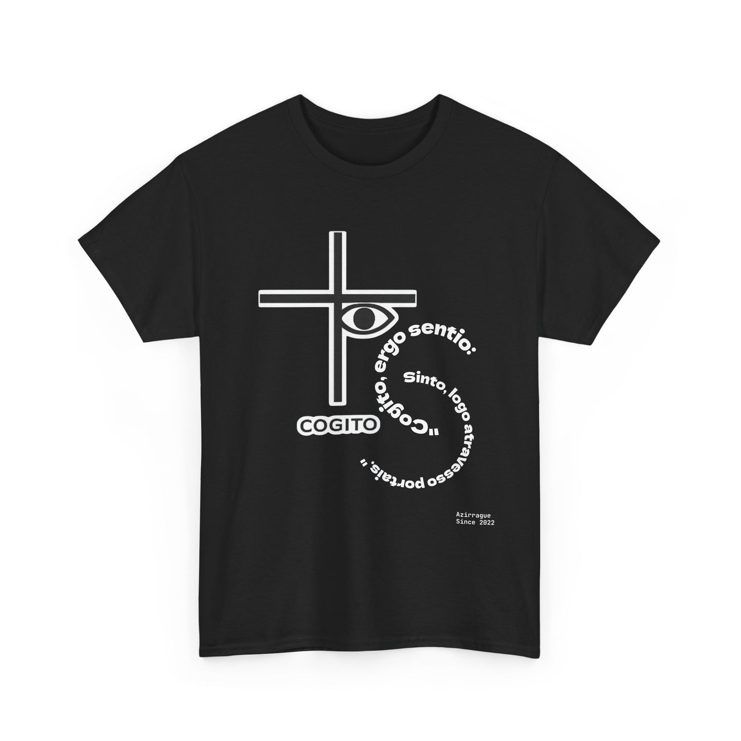 Camiseta Cruz & Olho — Filosofia Vestível | Azirrague