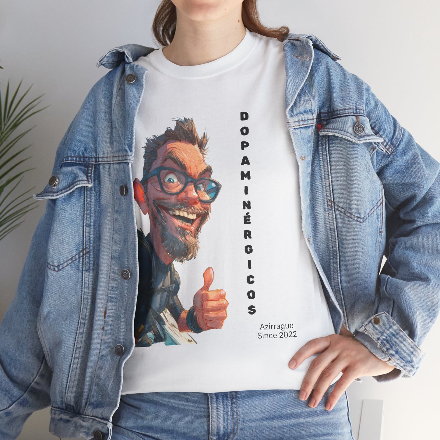 Camiseta Dopaminérgicos — Visão e Mente Profundas | Azimur