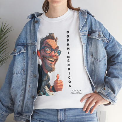 Camiseta Dopaminérgicos — Visão e Mente Profundas | Azimur