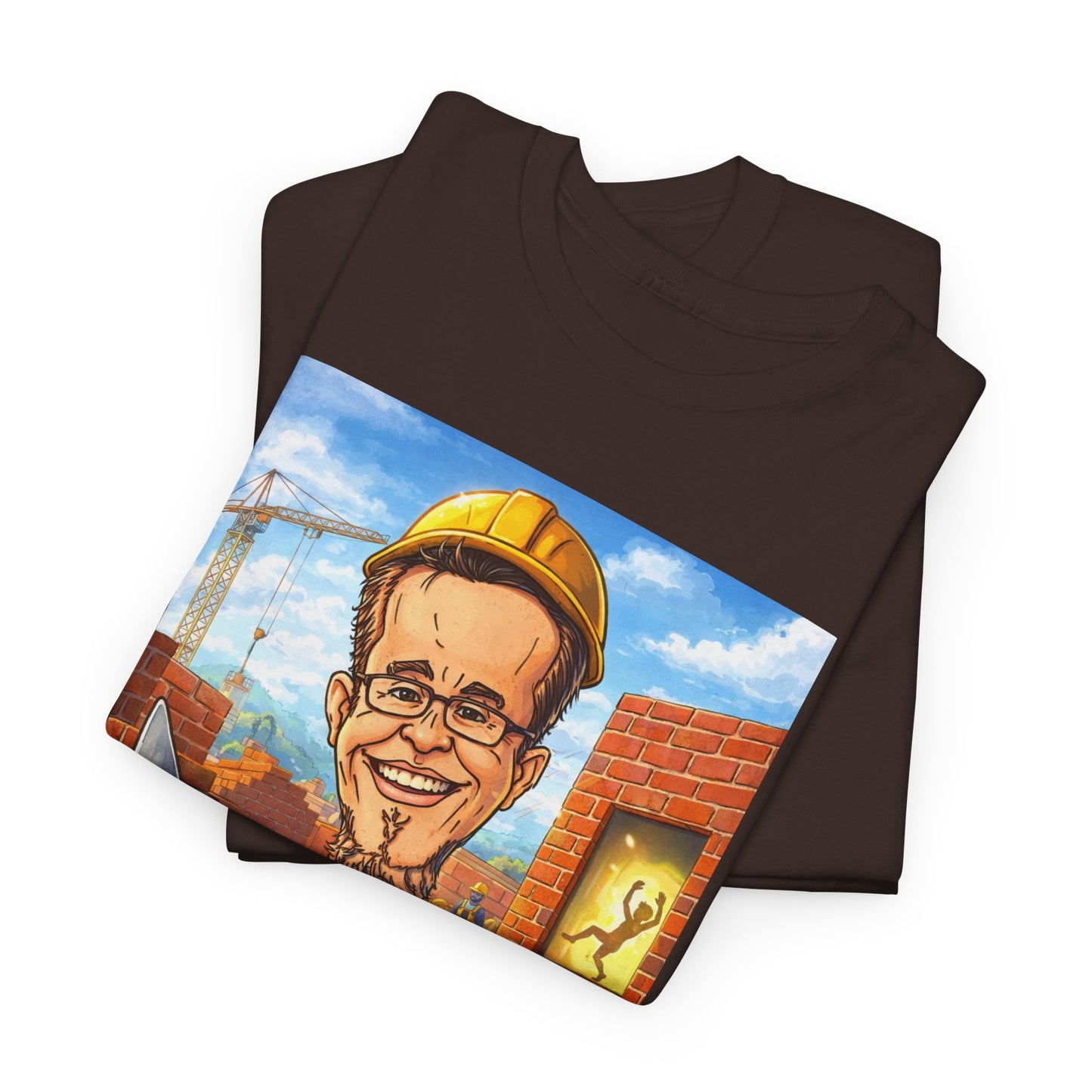 Camiseta Azimur com Frase de poder "Eu construo as paredes para que o Espírito possa dançar dentro delas."
 – Algodão Premium