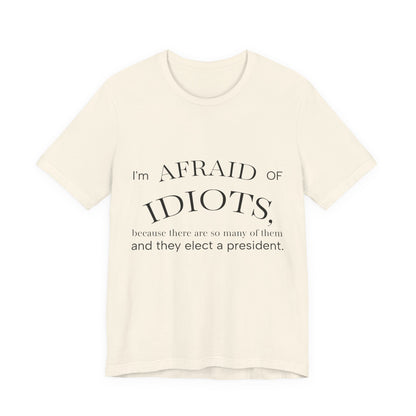 Camiseta Frase Irônica em Inglês | Quote Humor Político T-Shirt