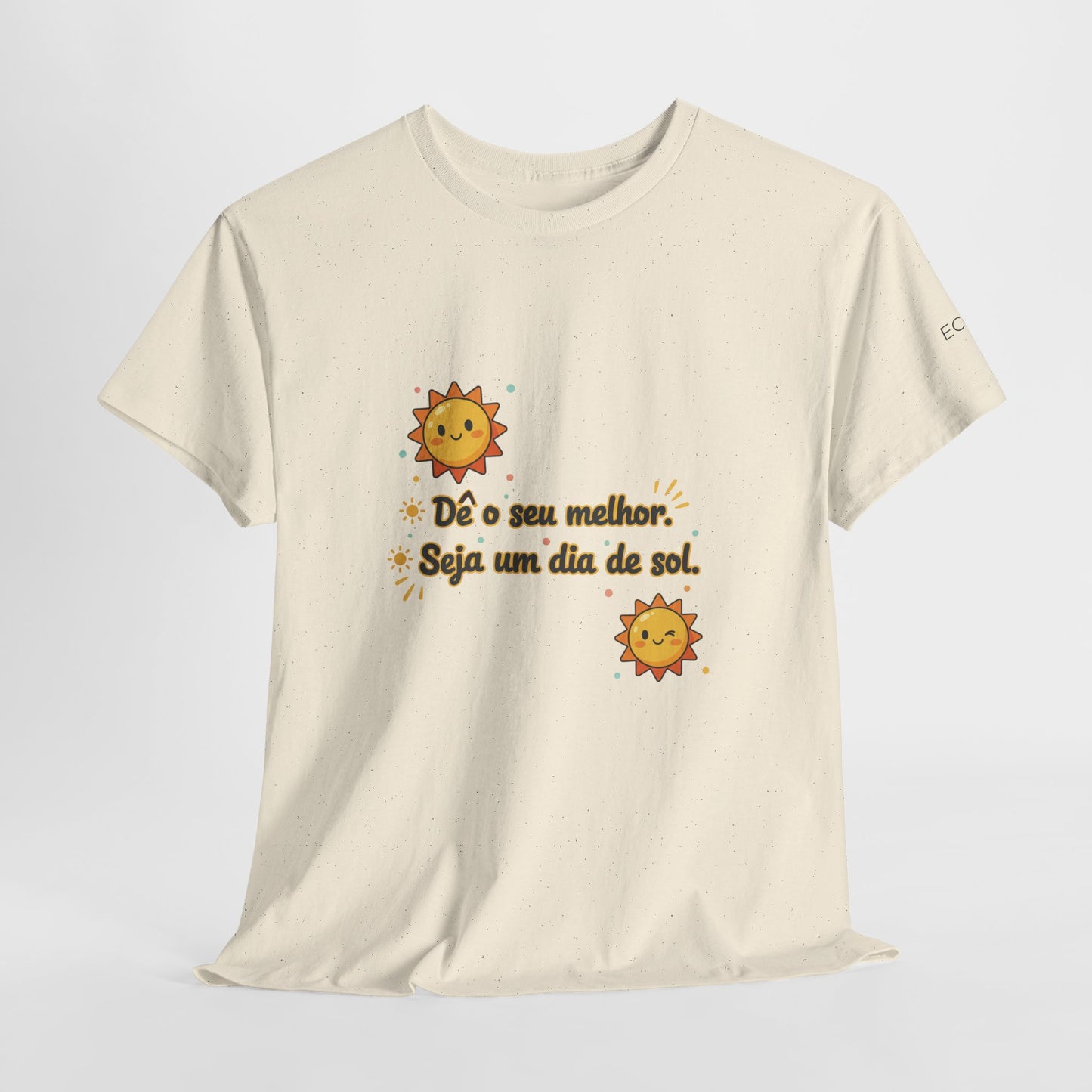 Camiseta Luz Serena – Poema de Esperança em Algodão