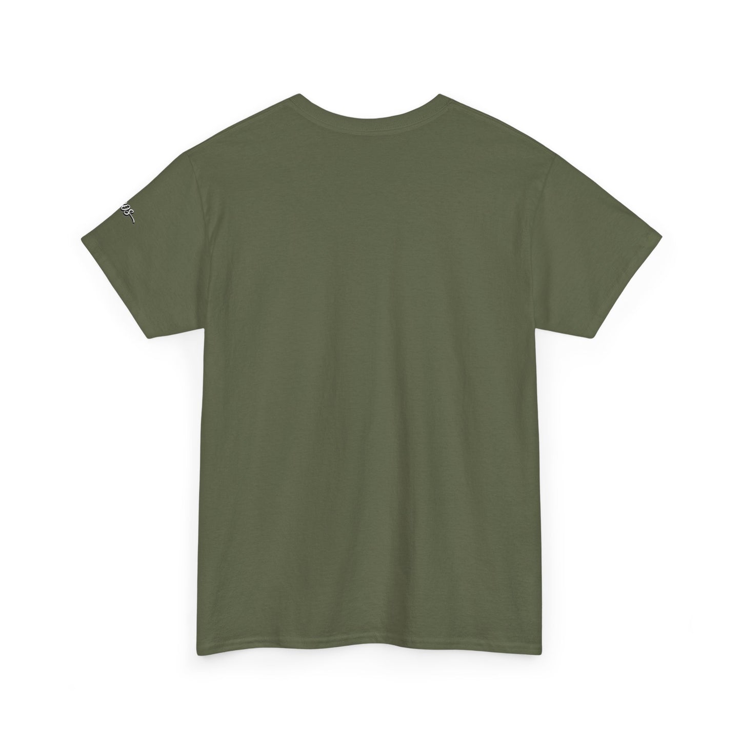 Camiseta inspiradora com citações portuguesas — "Pense, crie, mova-se..."