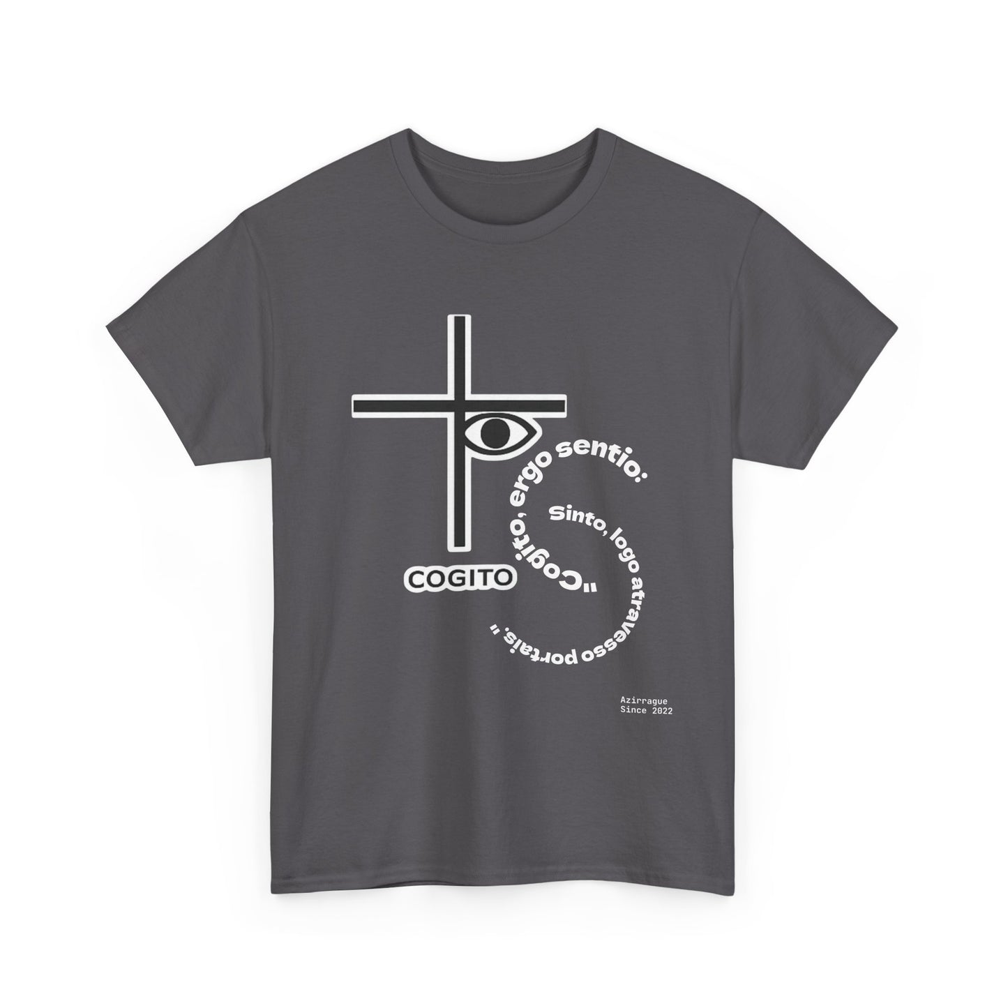 Camiseta Cruz & Olho — Filosofia Vestível | Azirrague