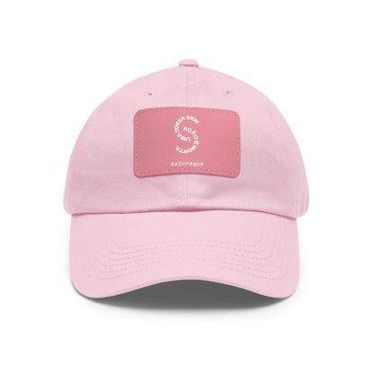 Boné Dad Hat com patch em couro | Ideia em Ação Azirrague