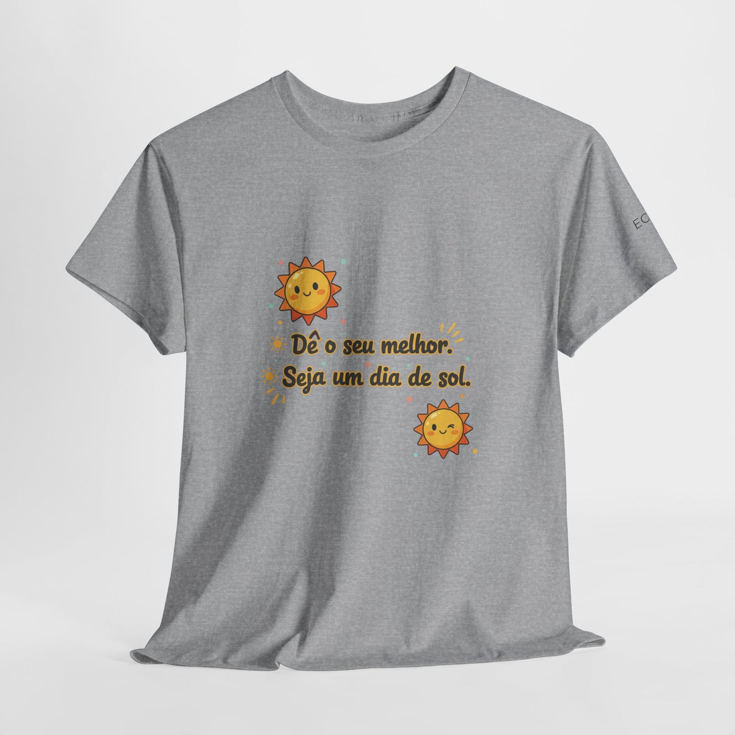 Camiseta Luz Serena – Poema de Esperança em Algodão