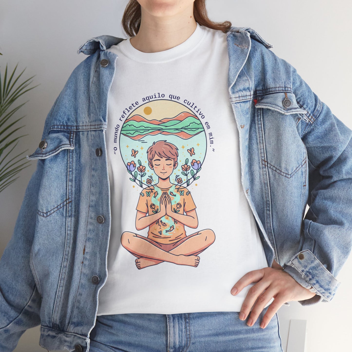 Camiseta “A Liberdade Nasce Por Dentro” — Algodão Premium | Jornada Interior