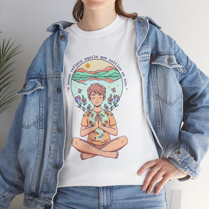Camiseta “A Liberdade Nasce Por Dentro” — Algodão Premium | Jornada Interior