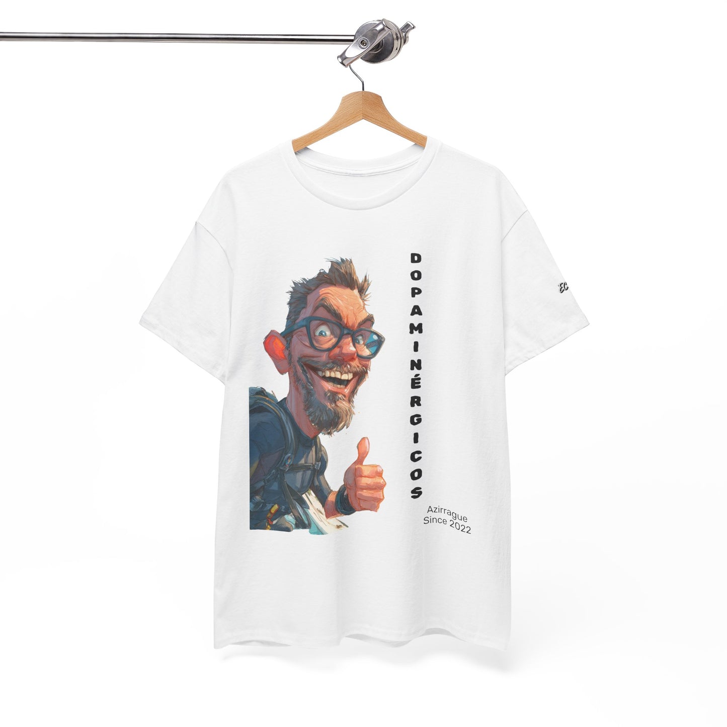 Camiseta Dopaminérgicos — Visão e Mente Profundas | Azimur