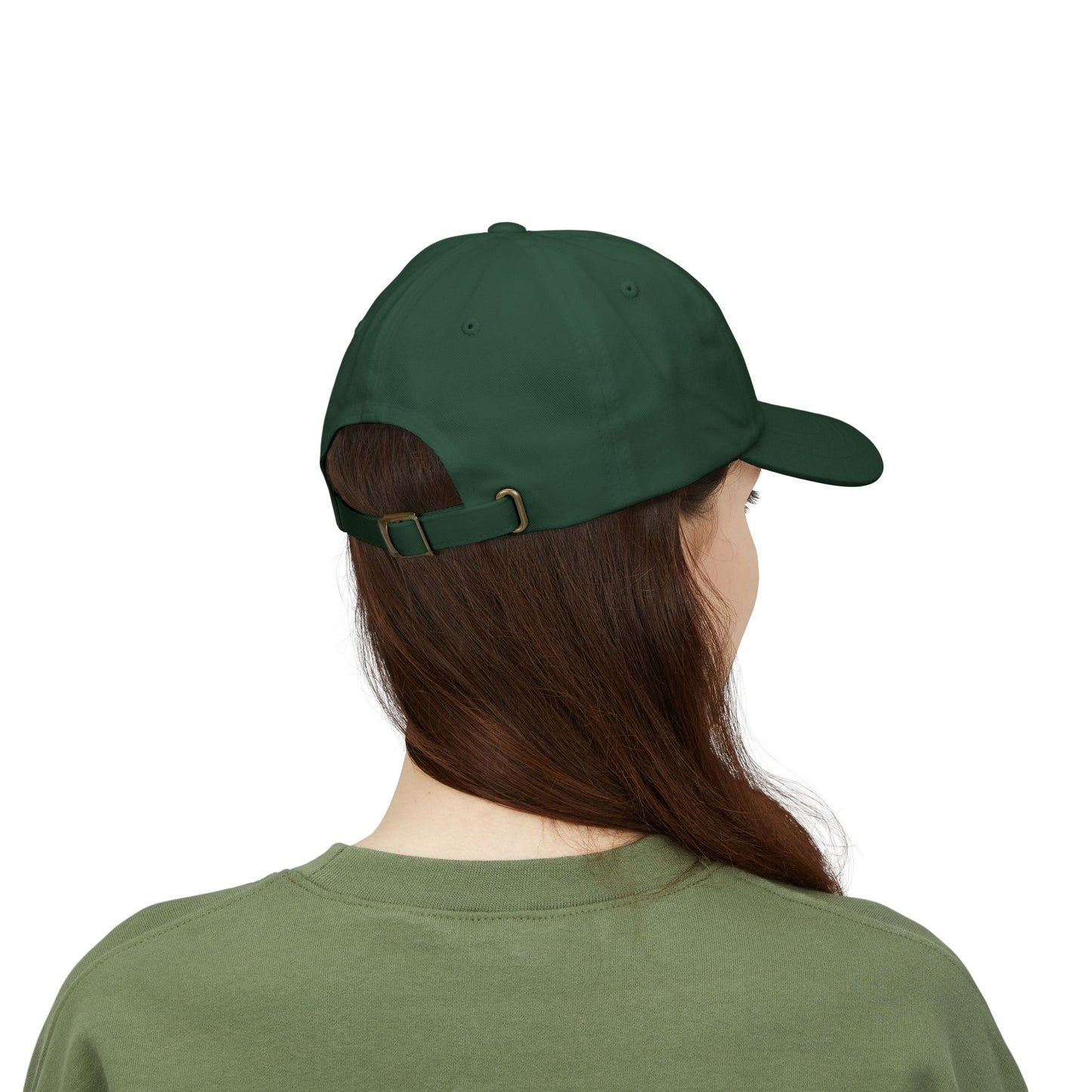 Boné Dad Hat Bordado Love 'Merica | Algodão Premium Ajustável