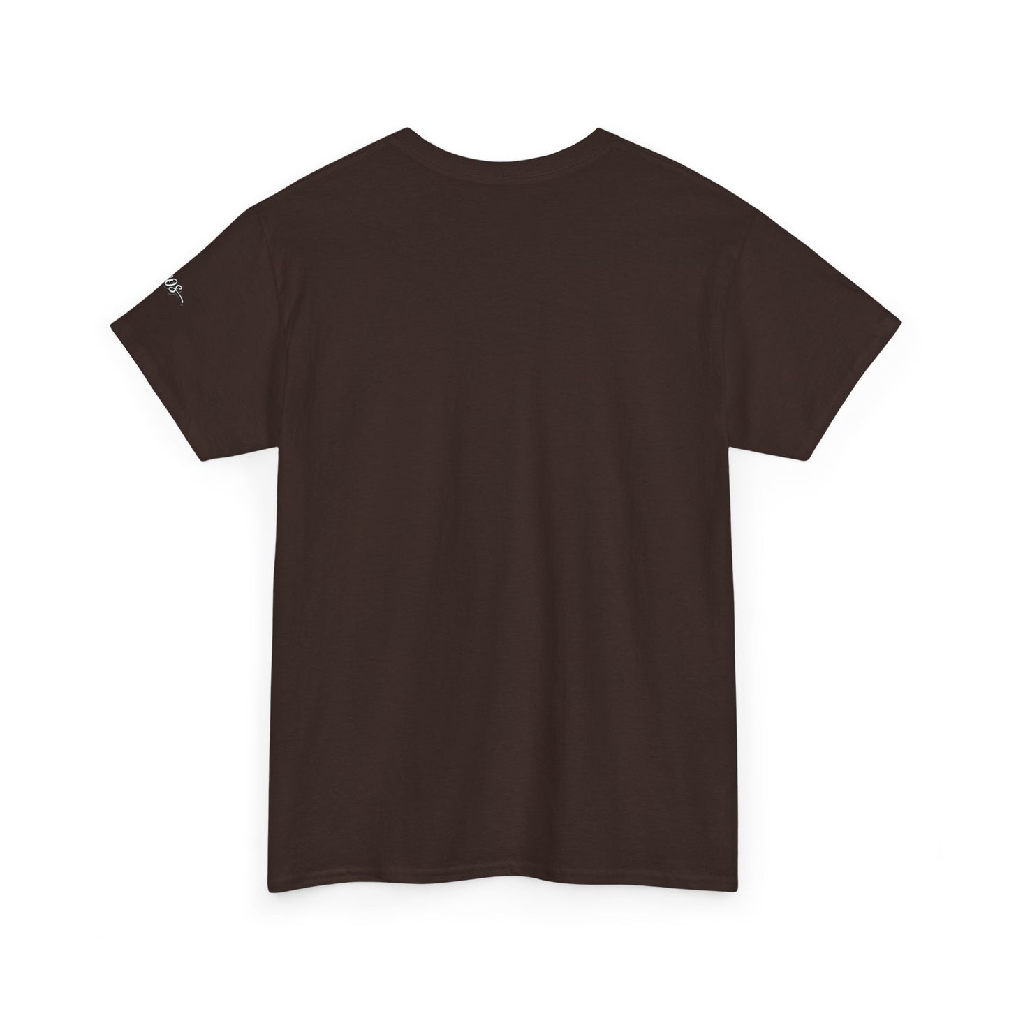 Camiseta inspiradora com citações portuguesas — "Pense, crie, mova-se..."