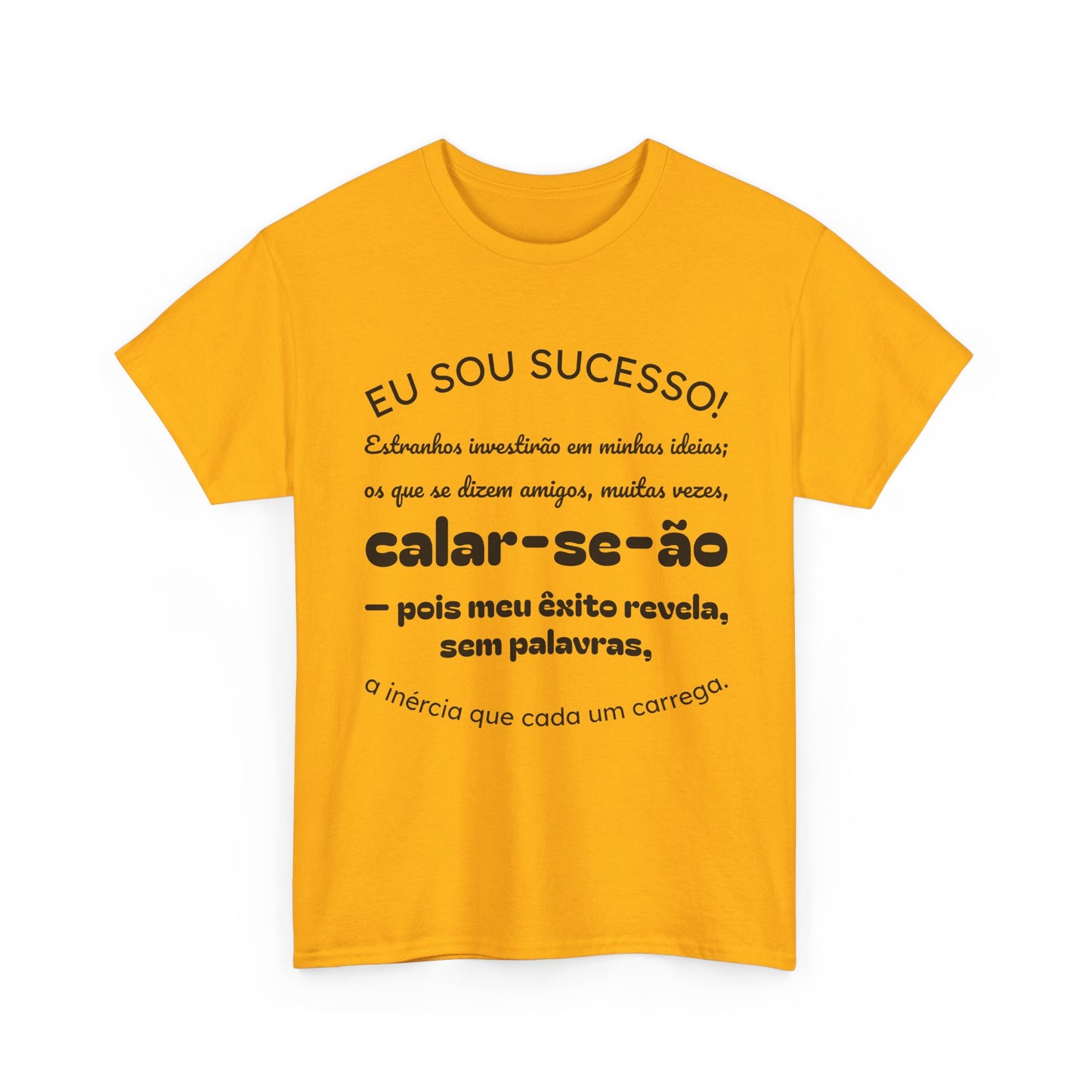 Camiseta estampada unissex Let Your Swords | Azirrague