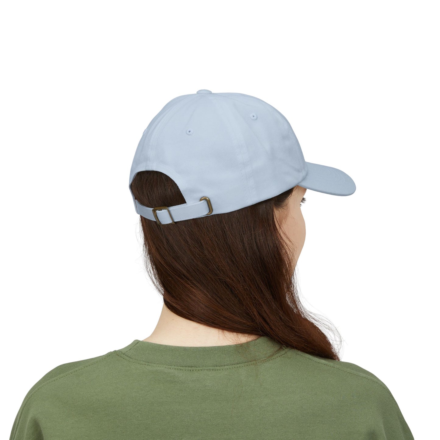 Boné Dad Hat Bordado Love 'Merica | Algodão Premium Ajustável