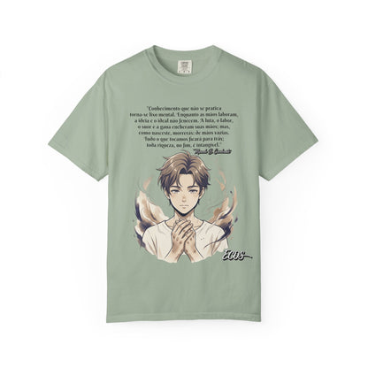 Camiseta Poética Citação Portuguesa — Trecho de Marcelo B. Cavalcante