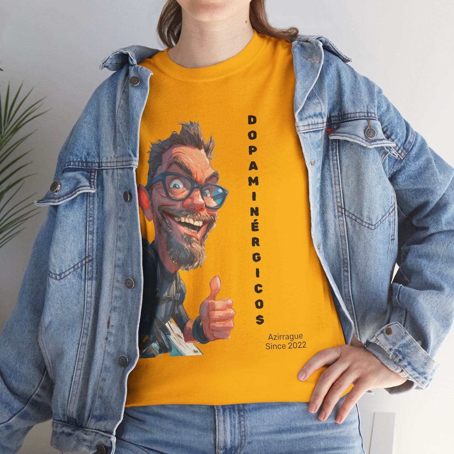 Camiseta Dopaminérgicos — Visão e Mente Profundas | Azimur
