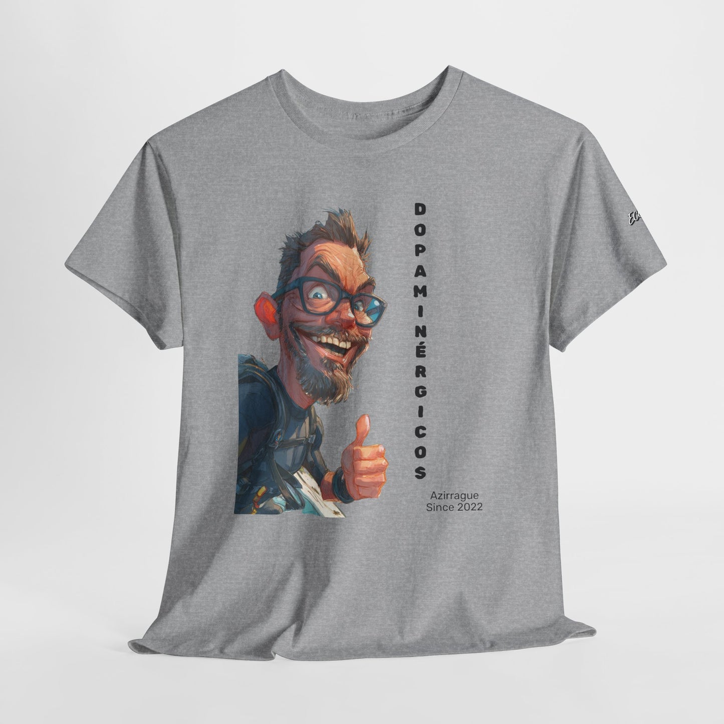 Camiseta Dopaminérgicos — Visão e Mente Profundas | Azimur