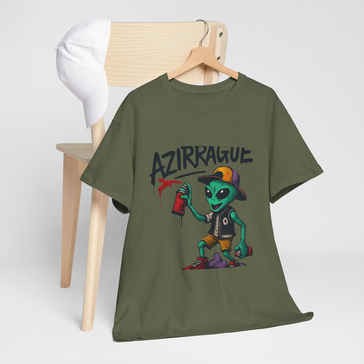Camiseta Azirrague Pichação – Arte Urbana Autêntica