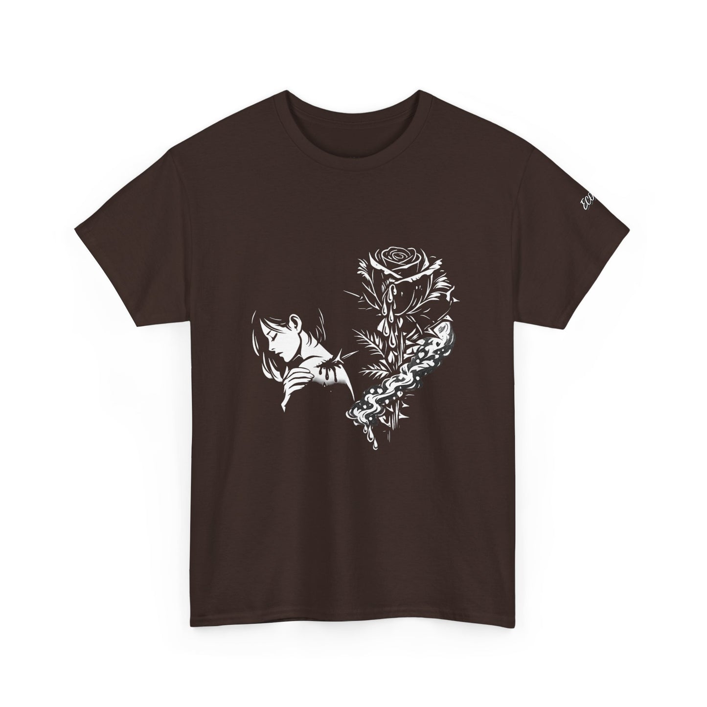 Camiseta Poema Azirrague — Rosa em Luto