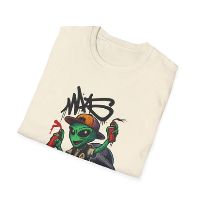 Camiseta Street Art Cogumelo Guardião – Algodão Ring-Spun Gildan 64000