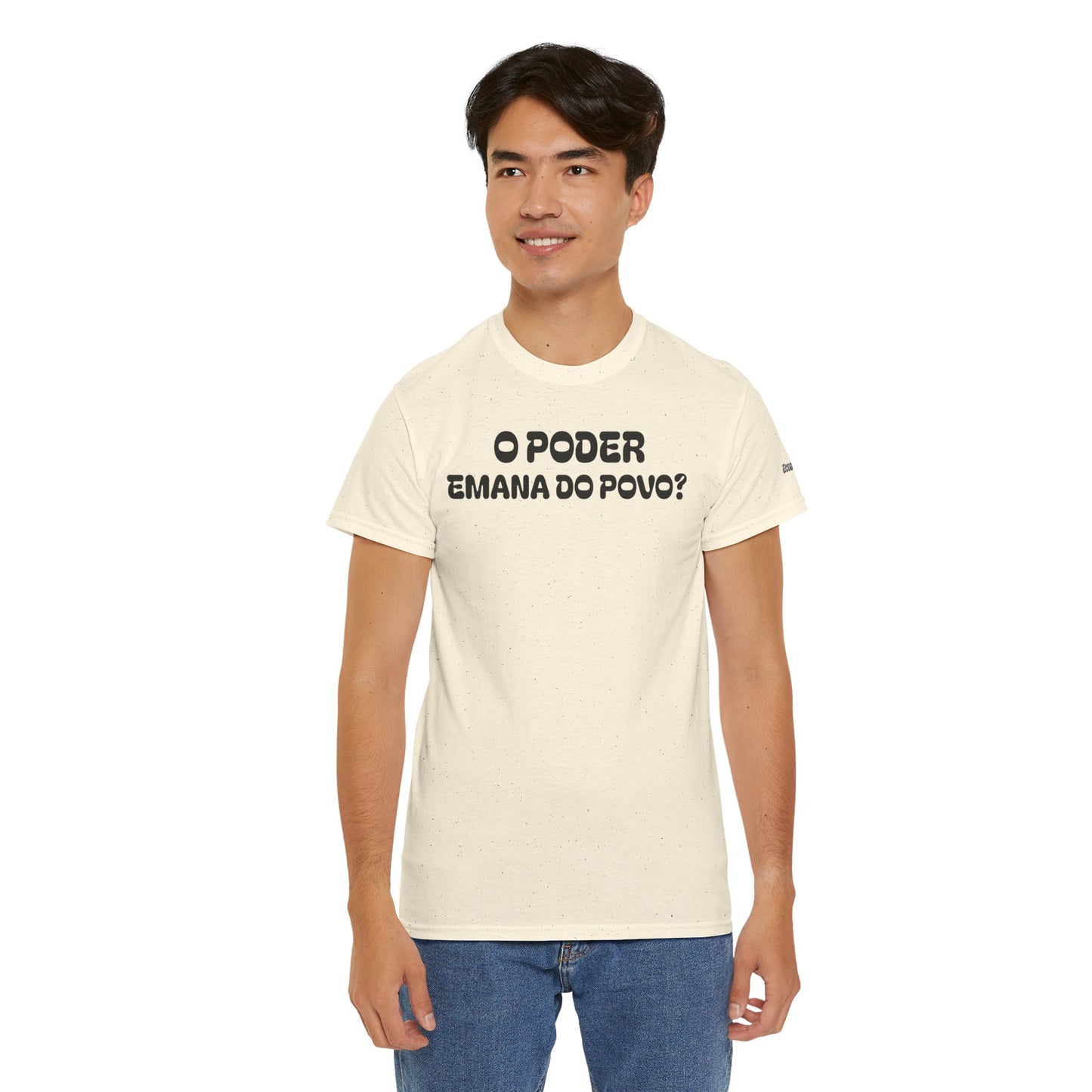 Camiseta “O Poder Emana do Povo” – Reflexão Sociológica sobre Poder e Sociedade