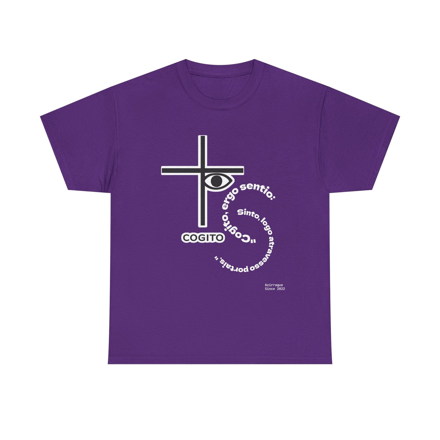 Camiseta Cruz & Olho — Filosofia Vestível | Azirrague