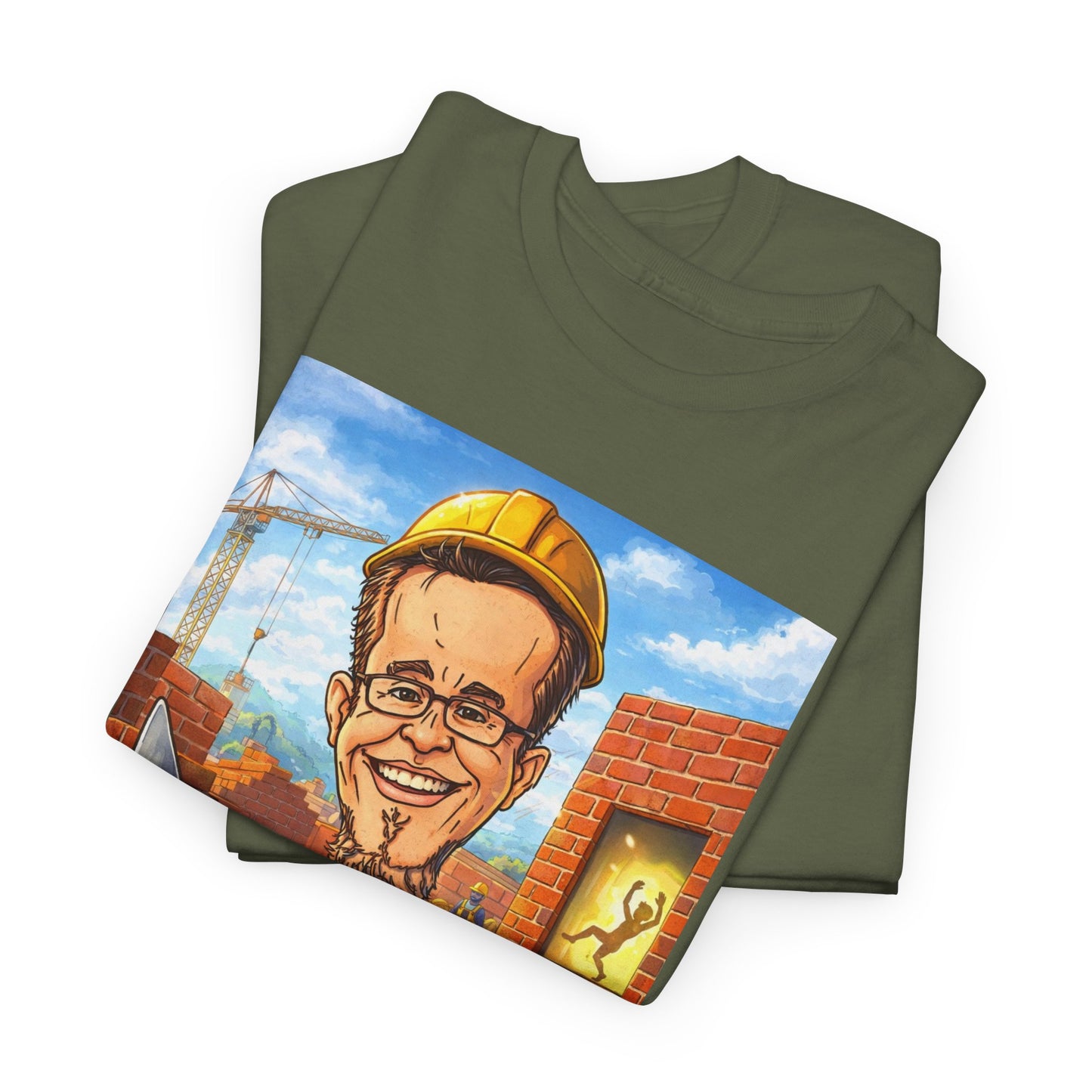 Camiseta Azimur com Frase de poder "Eu construo as paredes para que o Espírito possa dançar dentro delas."
 – Algodão Premium