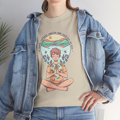 Camiseta “A Liberdade Nasce Por Dentro” — Algodão Premium | Jornada Interior