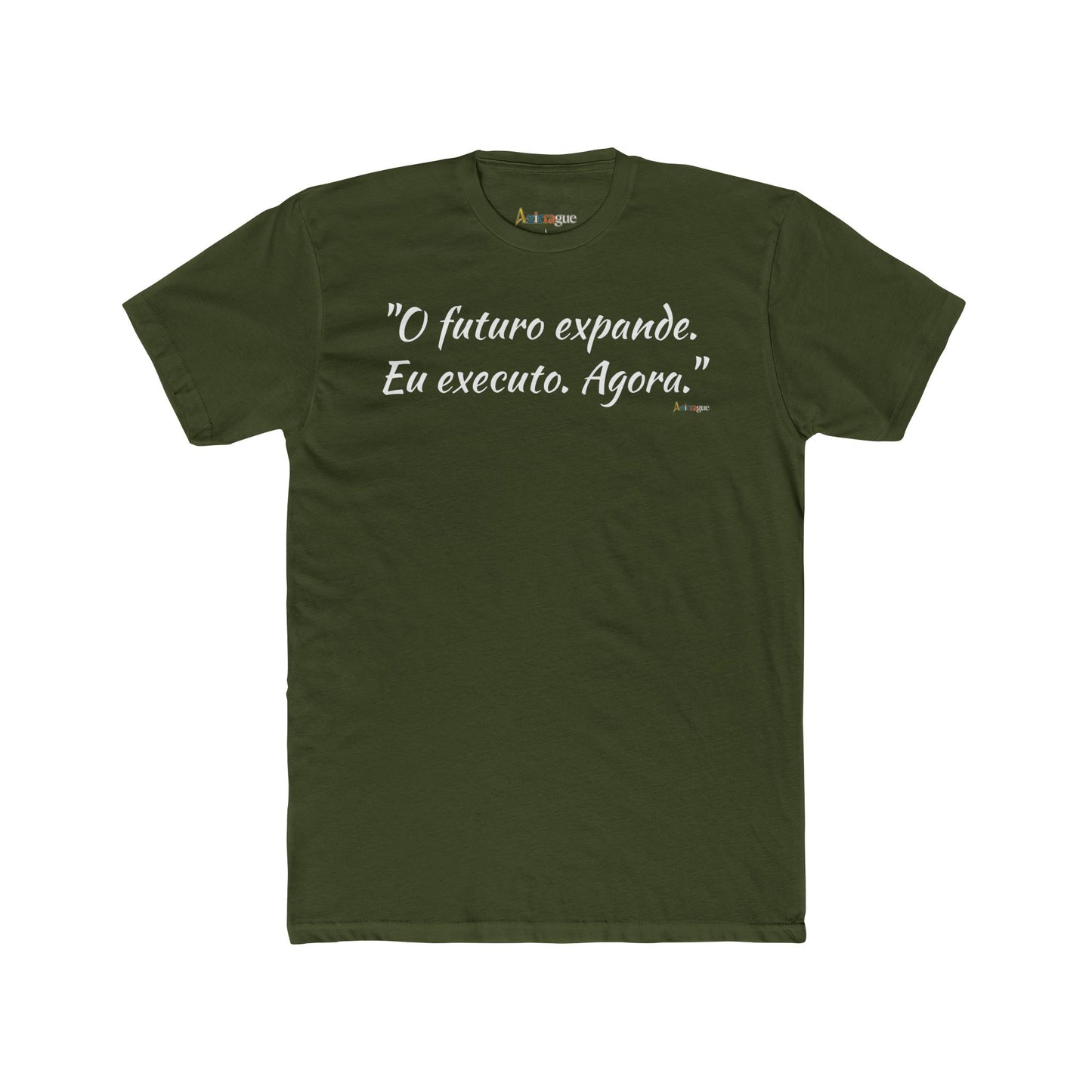 Camiseta O Futuro Expande — Algodão Leve 4.3 oz
