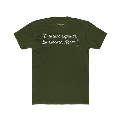 Camiseta O Futuro Expande — Algodão Leve 4.3 oz
