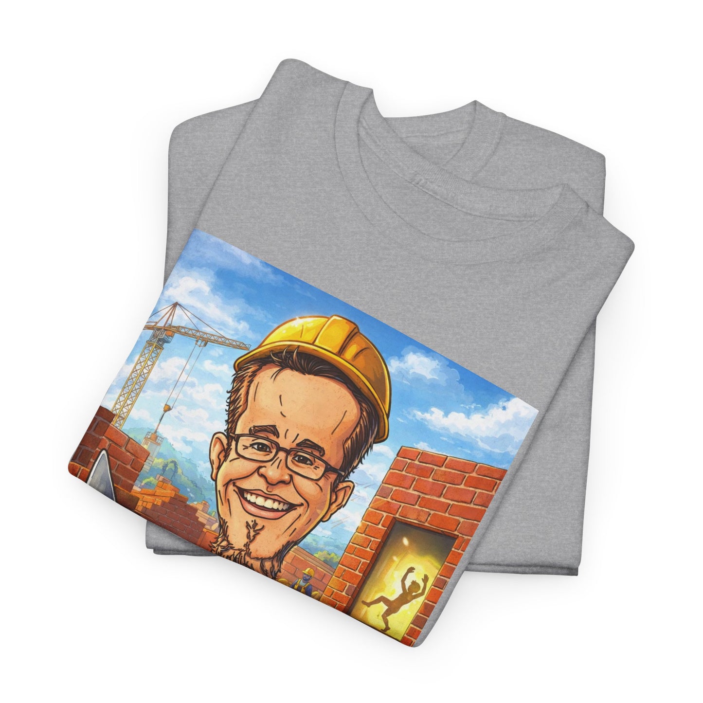 Camiseta Azimur com Frase de poder "Eu construo as paredes para que o Espírito possa dançar dentro delas."
 – Algodão Premium