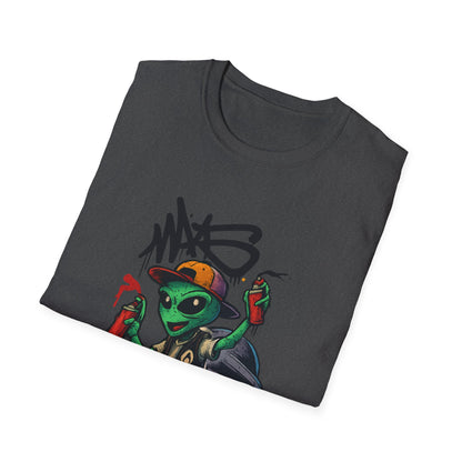 Camiseta Street Art Cogumelo Guardião – Algodão Ring-Spun Gildan 64000