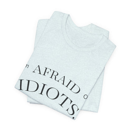 Camiseta Frase Irônica em Inglês | Quote Humor Político T-Shirt
